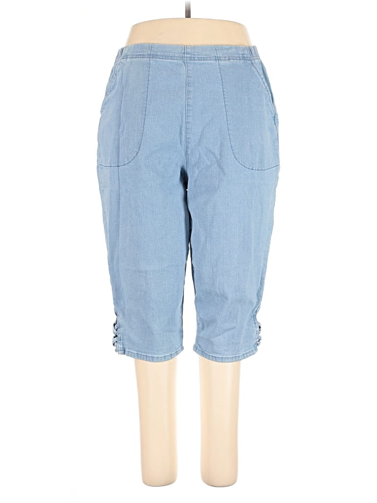 Pre-owned Croft & Barrow Casual Pants In Blue