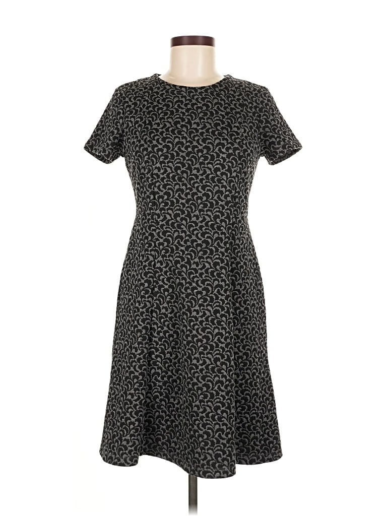 Pre-owned Ann Taylor Loft Casual Dress In Black