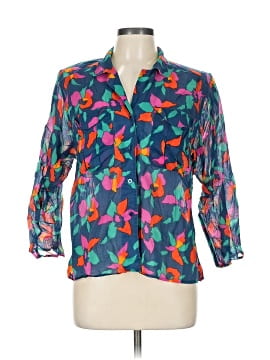 Liz Claiborne 3/4 Sleeve Button Down Shirt