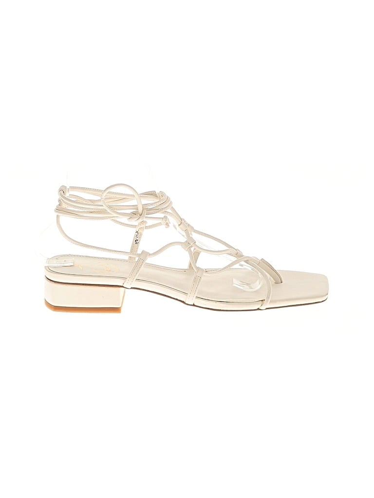 Pre-owned Sam Edelman Sandals In White