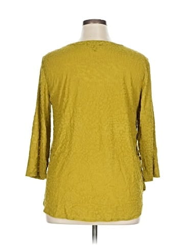 Simply Vera Vera Wang 3/4 Sleeve Top (view 2)