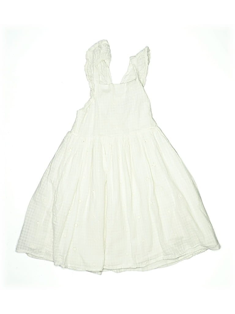 Pre-owned Cat & Jack Kids' Dress In White