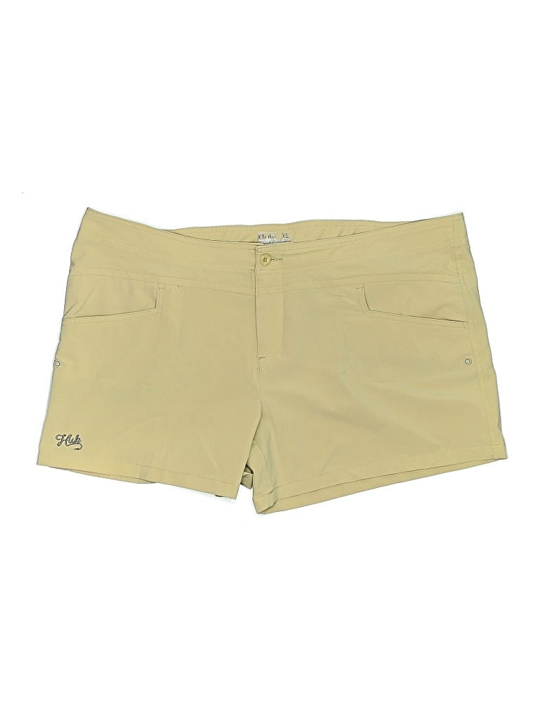Pre-owned Huk Shorts In Brown