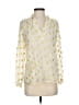Tucker Ivory 3/4 Sleeve Silk Top Size P (petite) - photo 1
