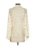 Tucker Ivory 3/4 Sleeve Silk Top Size P (petite) - photo 2
