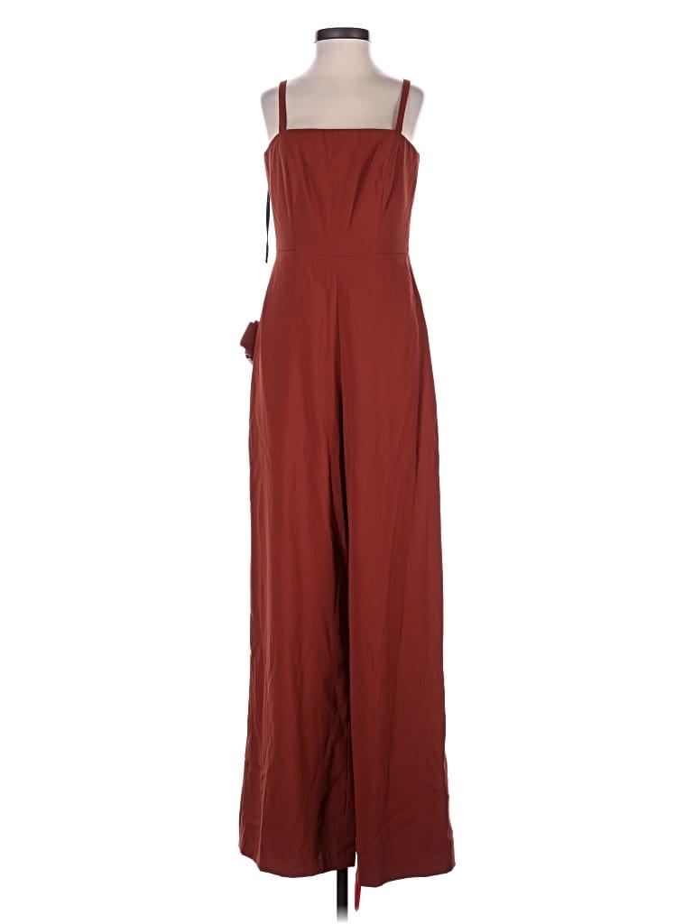 DESSY COLLECTION Pre-owned Jumpsuit In Burgundy