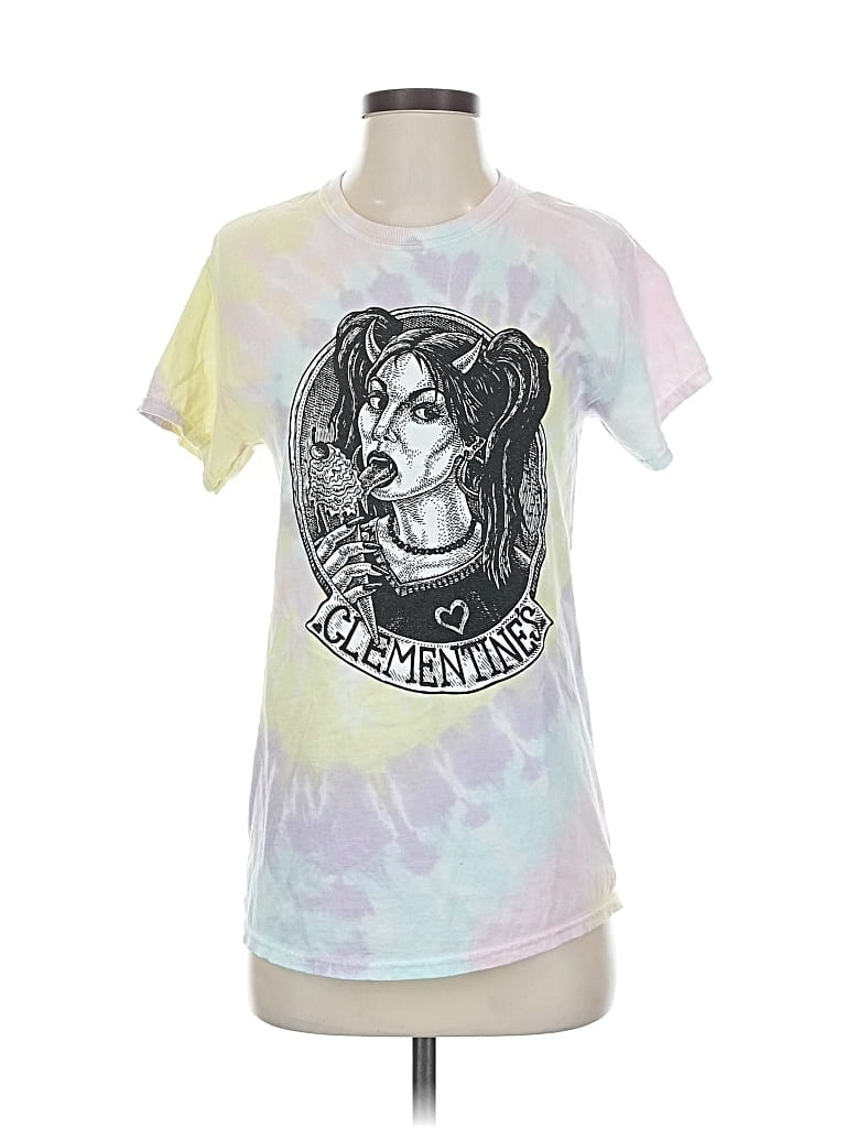 Pre-owned Gildan Short Sleeve T-shirt In Silver