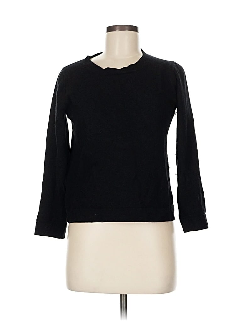 Pre-owned J.crew Factory Store Pullover Sweater In Black