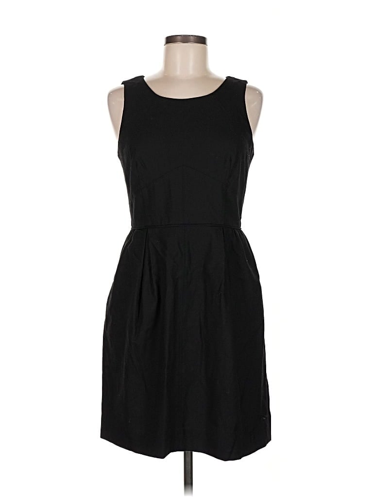 Pre-owned J.crew Factory Store Casual Dress In Black