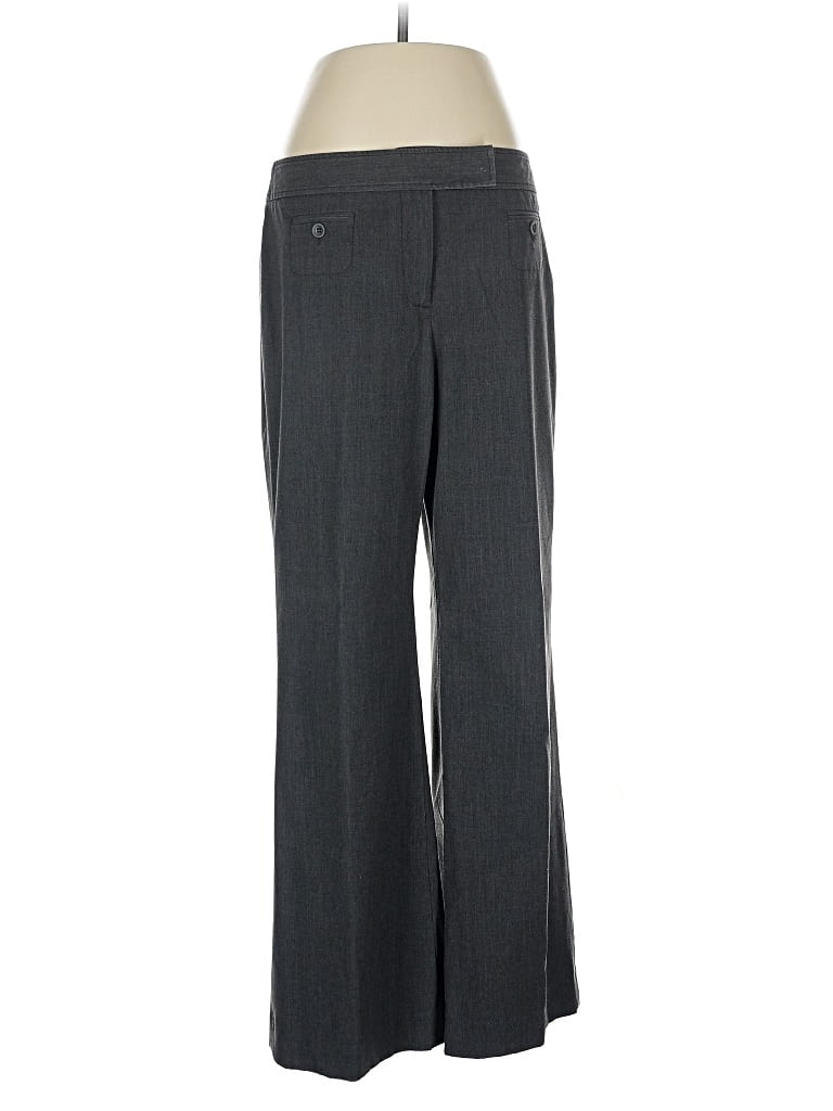 Pre-owned Ann Taylor Loft Dress Pants In Gray
