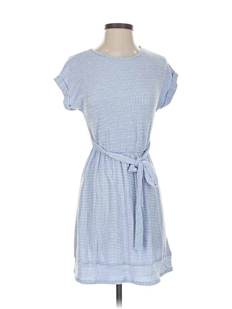 Pre-owned Assorted Brands Casual Dress In Blue