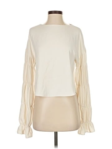 Amanda Uprichard Long Sleeve Blouse (view 1)