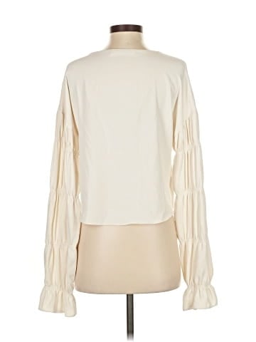 Amanda Uprichard Long Sleeve Blouse (view 2)