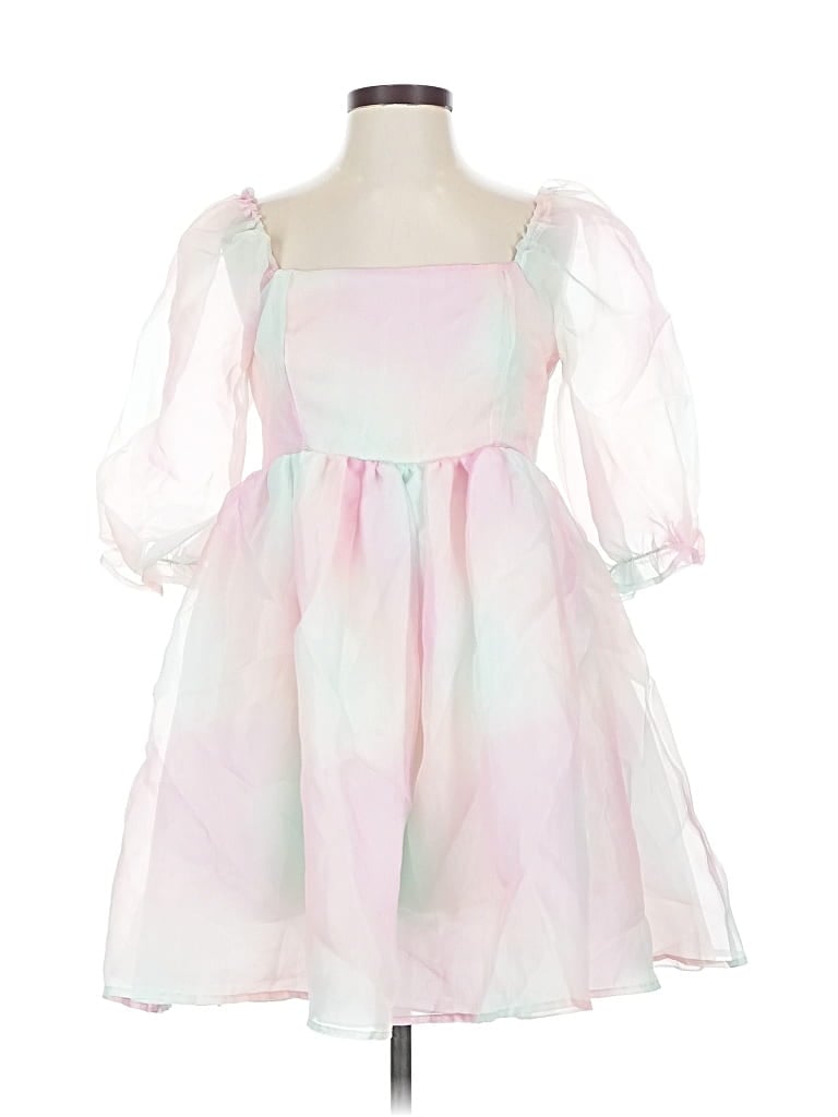 Pre-owned Unbranded Cocktail Dress In Pink