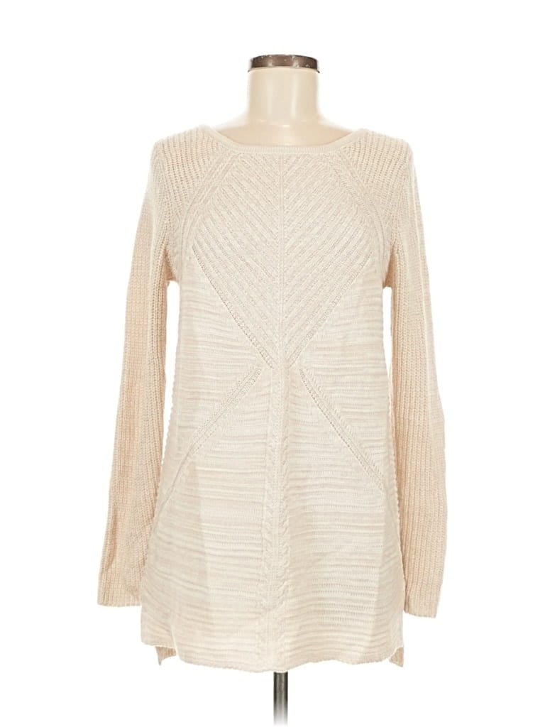 DESIGN 365 Pre-owned Pullover Sweater In White