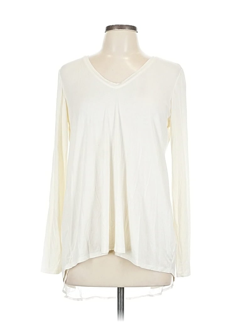ELLA MOSS Pre-owned Long Sleeve Blouse In White