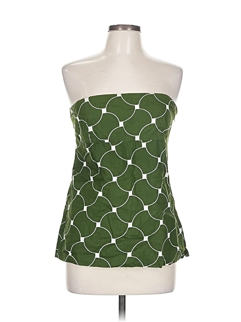 J.CREW FACTORY STORE Pre-owned Sleeveless Blouse In Green