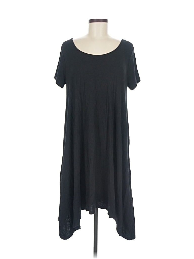 Pre-owned Assorted Brands Casual Dress In Black