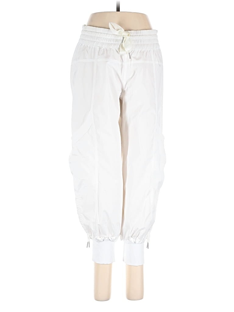 Pre-owned Lululemon Athletica Active Pants In White