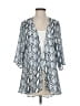 Pink Milly Silver White Kimono Size S - photo 1