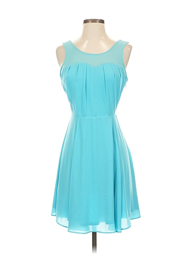 EXPRESS Pre-owned Cocktail Dress In Blue