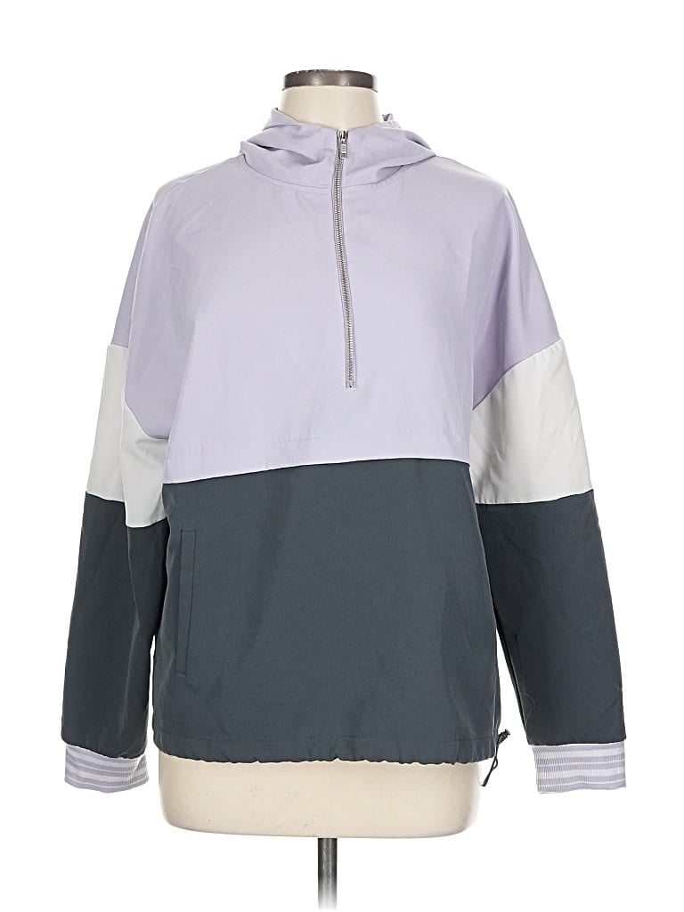 Pre-owned Avia Windbreaker Jacket In Purple