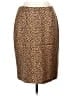 Kay Unger Animal Print Brown Casual Skirt Size 10 - photo 1