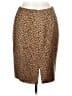Kay Unger Animal Print Brown Casual Skirt Size 10 - photo 2