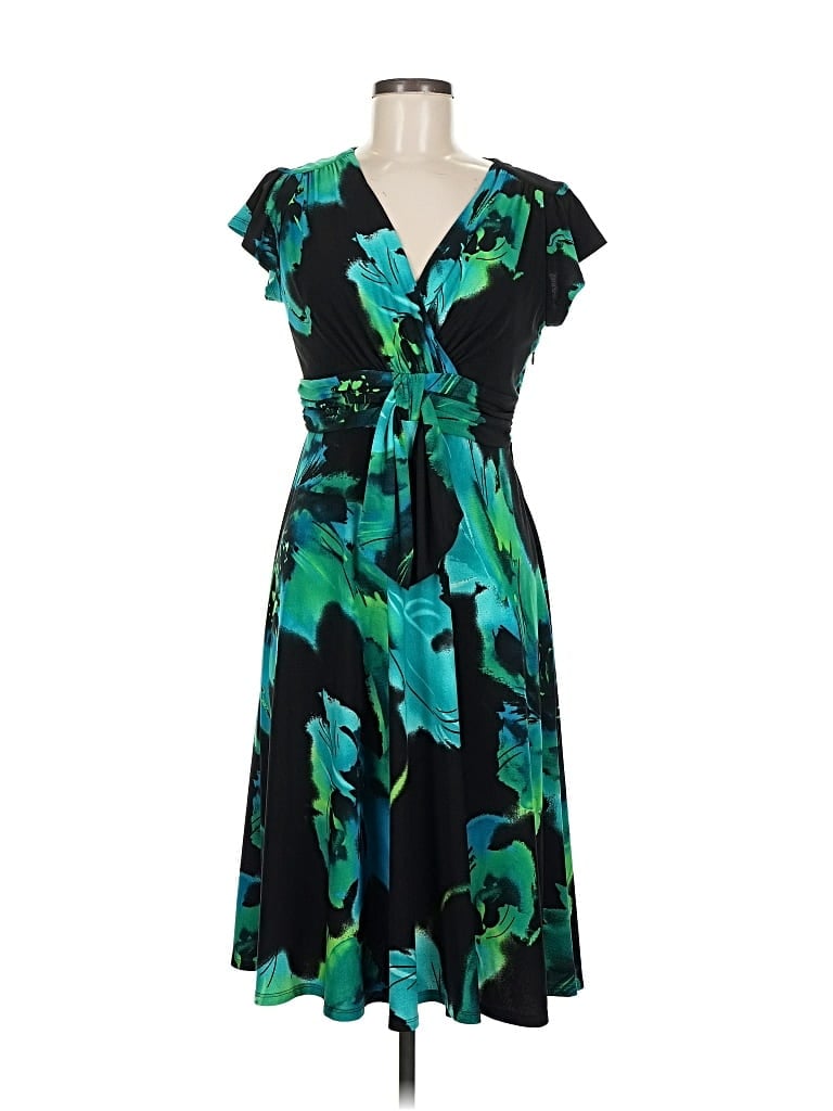 Pre-owned Evan Picone Casual Dress In Blue