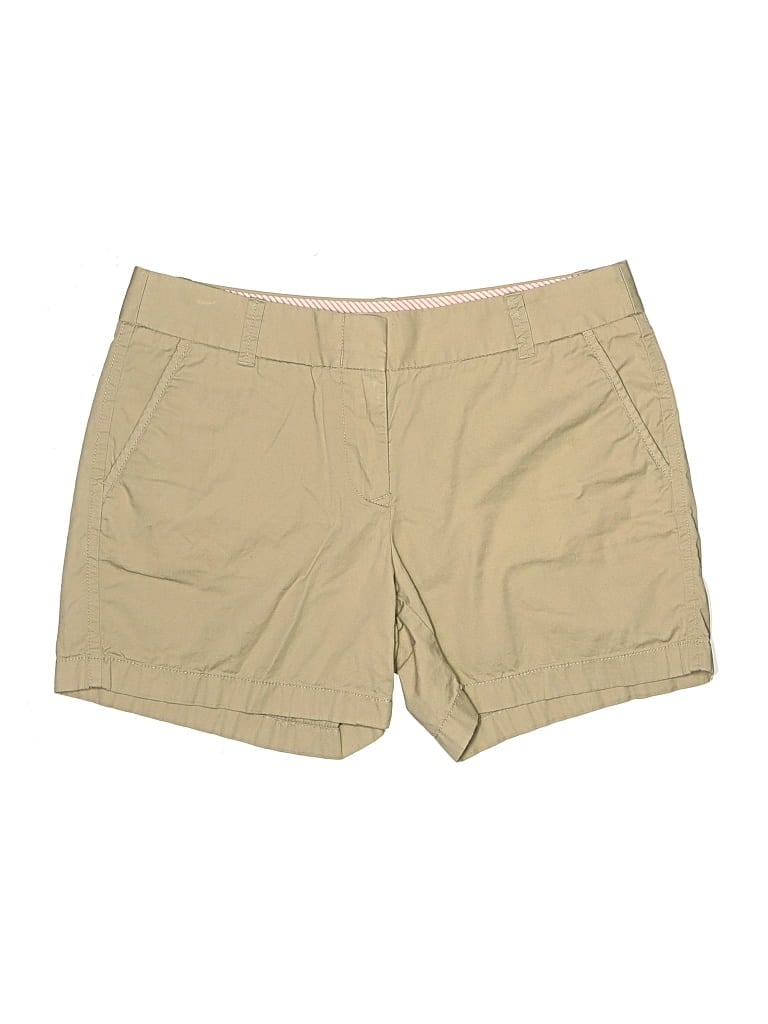 Pre-owned J.crew Factory Store Khaki Shorts In Brown