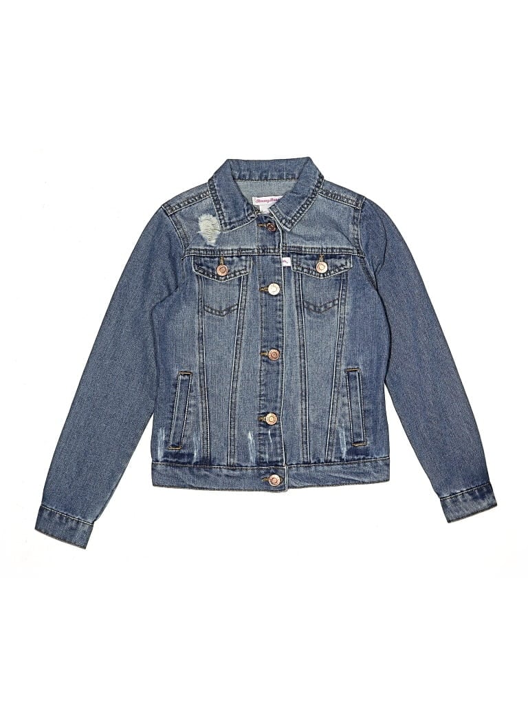 Pre-owned Tommy Bahama Kids' Denim Jacket In Blue