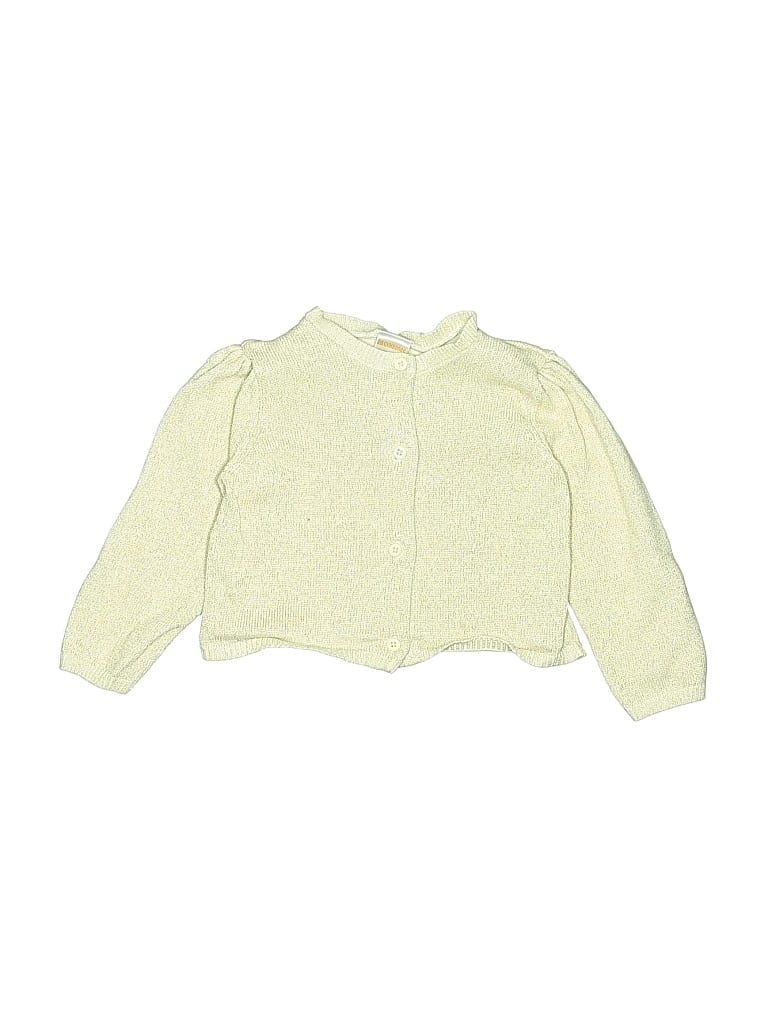 Pre-owned Gymboree Kids' Cardigan Sweater In Yellow