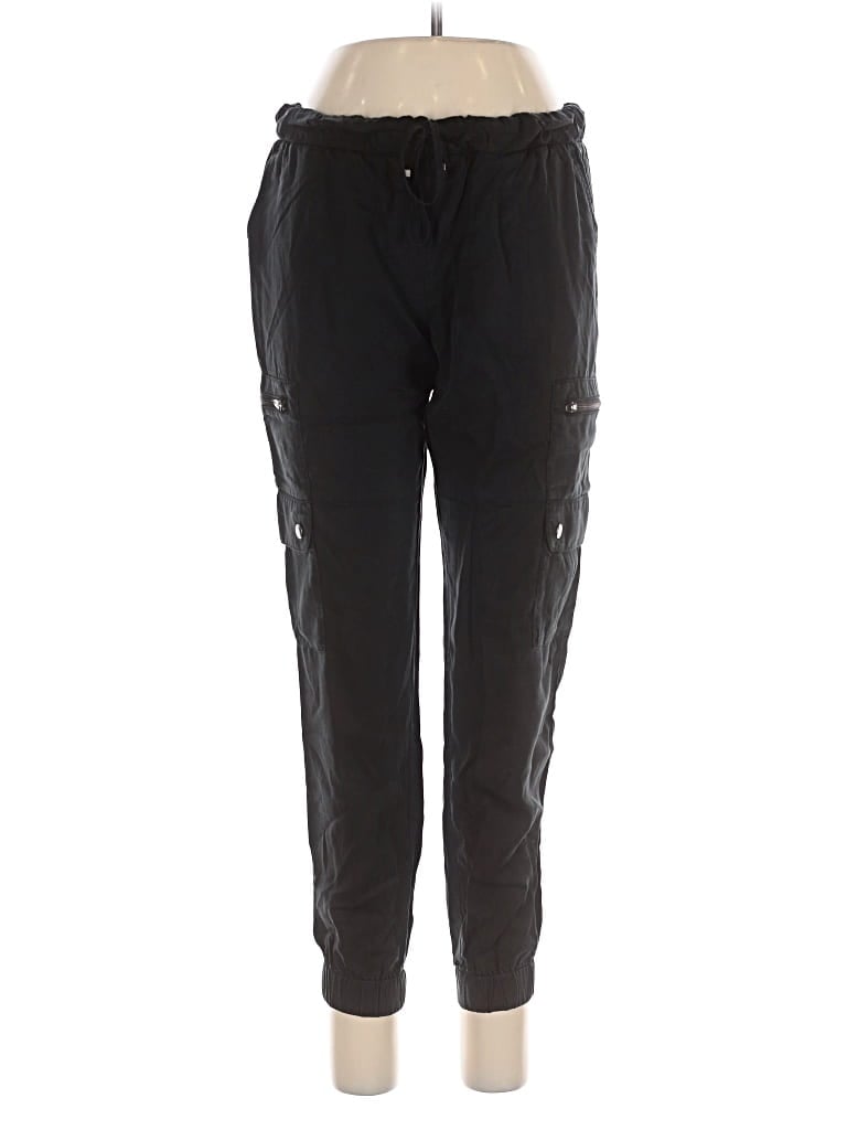 Pre-owned Banana Republic Factory Store Track Pants In Black