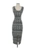 Gianni Bini Graphic Gray Casual Dress Size XS - photo 2