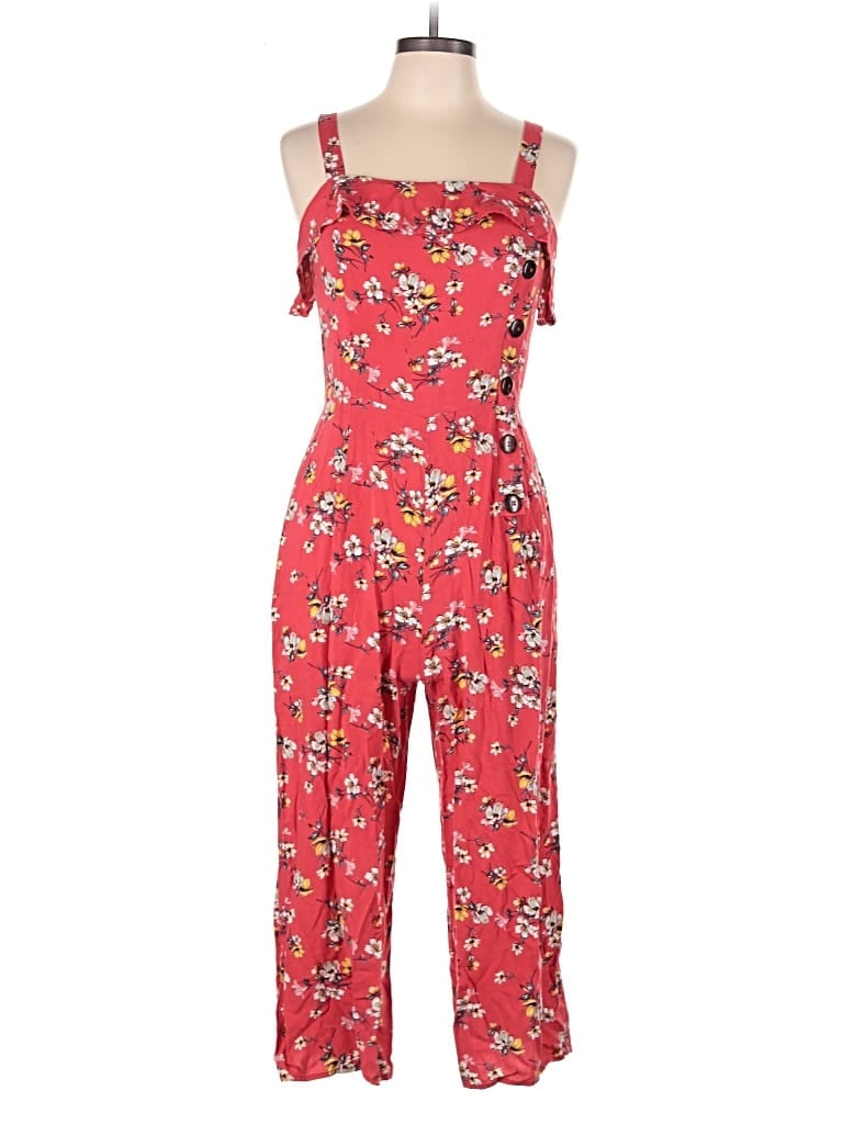 Pre-owned Xhilaration Jumpsuit In Red