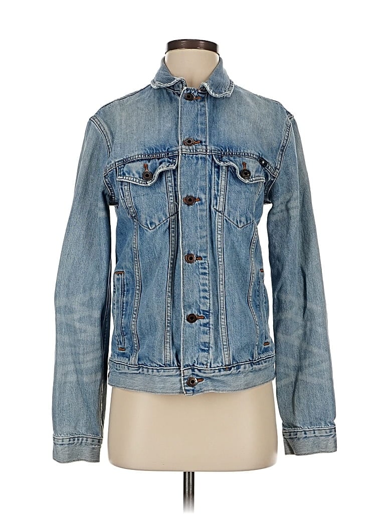 Pre-owned Lucky Brand Denim Jacket In Blue