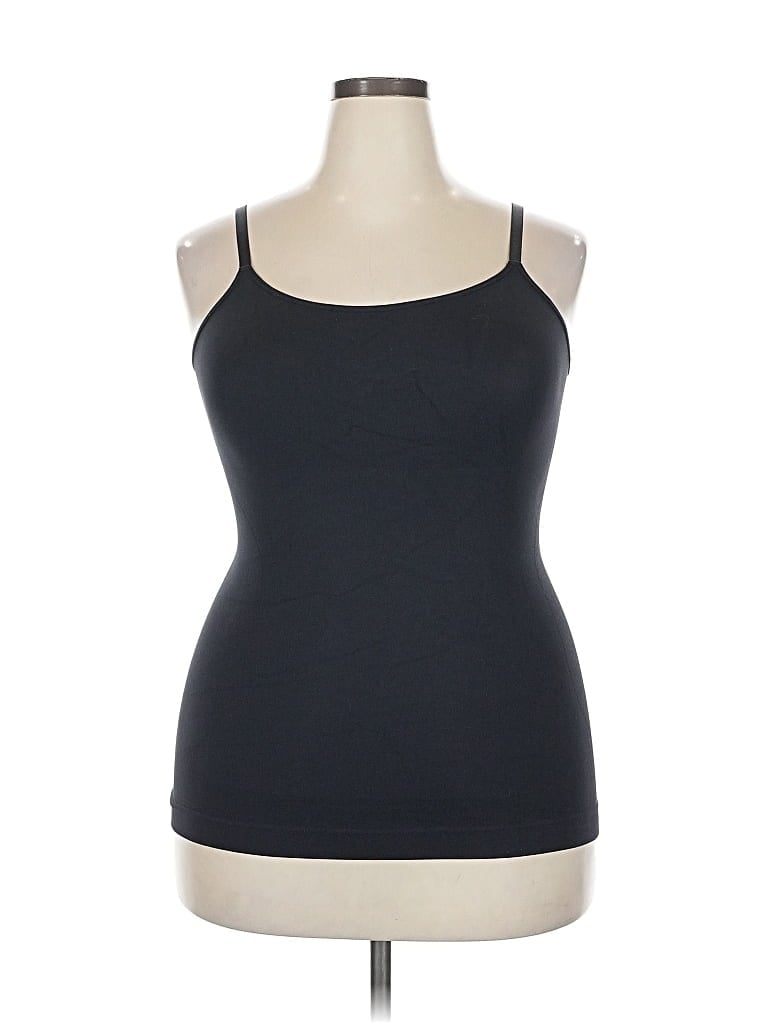 Pre-owned Empetua Tank Top Black Strapless Neckline Tops