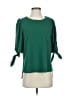 See By Chloé 100% Polyester Green 3/4 Sleeve Blouse Size 34 waist - photo 1