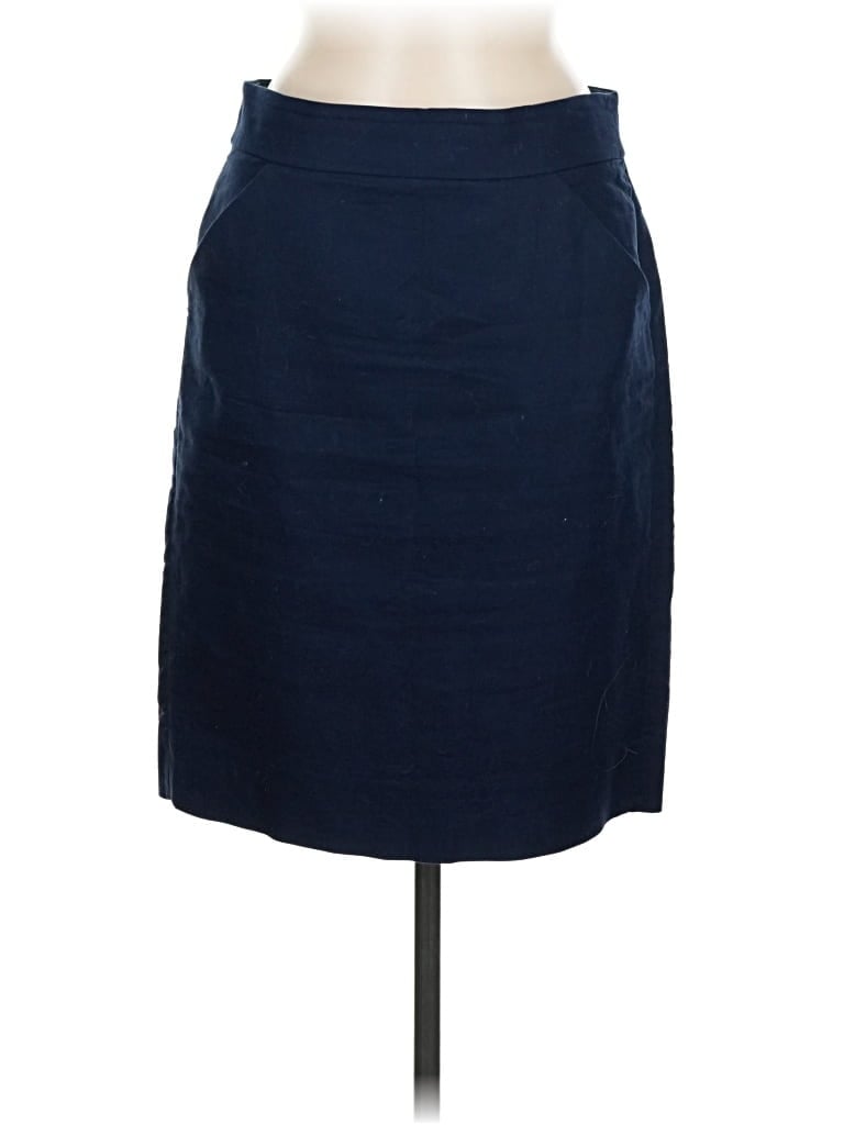 Pre-owned J.crew Factory Store Formal Skirt In Blue