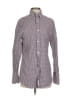 Five Four 100% Cotton Checkered-gingham Burgundy Long Sleeve Button-Down Shirt Size S - photo 1