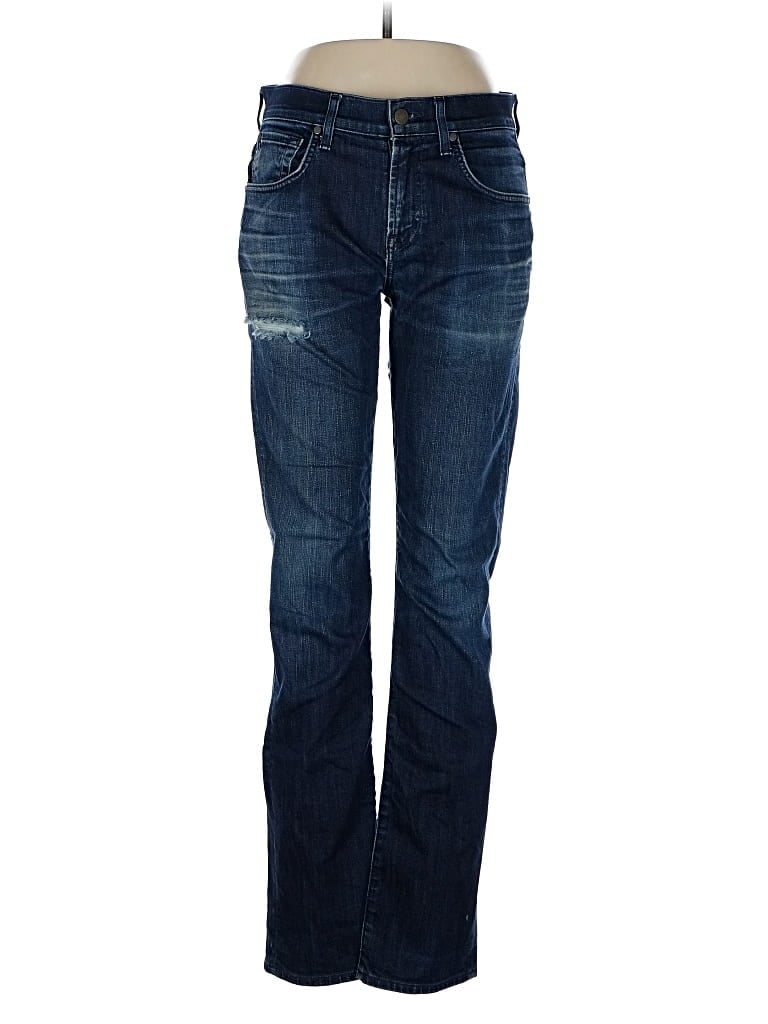 Pre-owned 7 For All Mankind Jeans In Blue