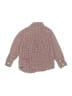 Jacadi Checkered-gingham Red Long Sleeve Button-Down Shirt Size 4 - photo 2