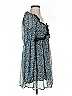 Free People 100% Polyester Blue Cocktail Dress Size XS - photo 4