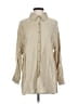 Anewsta Tan Long Sleeve Button-Down Shirt Size 4 - photo 1