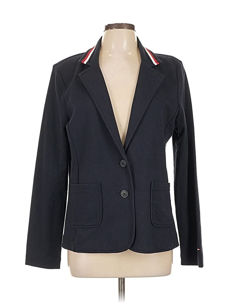 Pre-owned Tommy Hilfiger Blazer Jacket In Blue