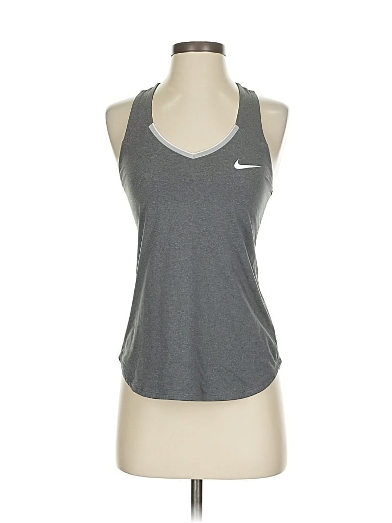 NIKE Pre-owned Active Tank Top In Gray