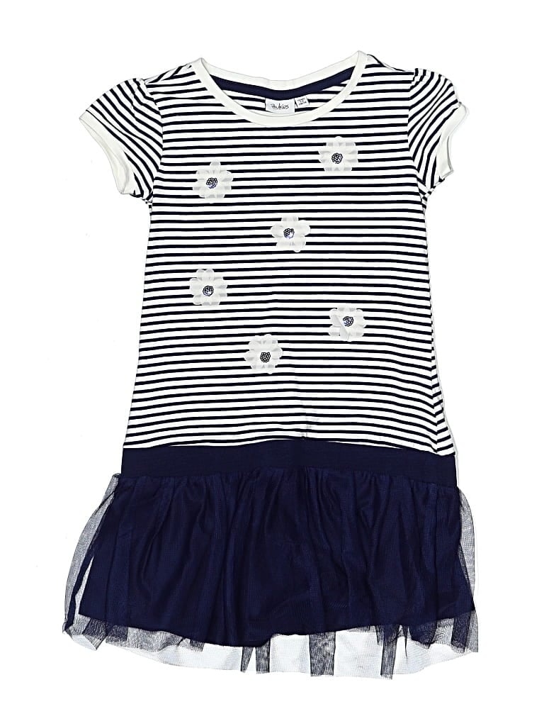 Pre-owned Assorted Brands Kids' Dress In Blue