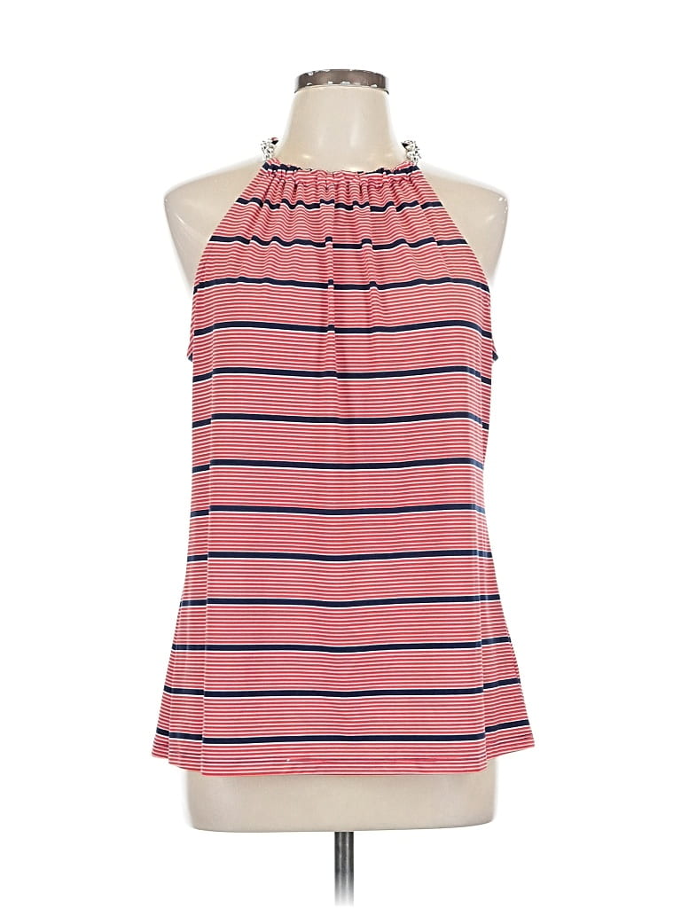 Pre-owned Michael Michael Kors Sleeveless Blouse In Red