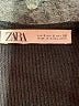 Zara Solid Black Casual Dress Size S - photo 7