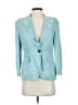 Aryn K. 100% Polyester Teal Blazer Size S - photo 1